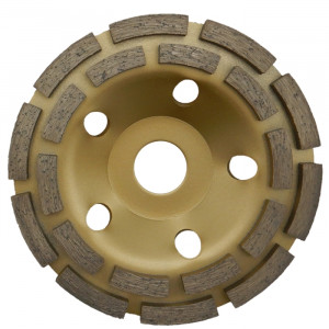 Диск для шліфування бетону жовтий 125мм